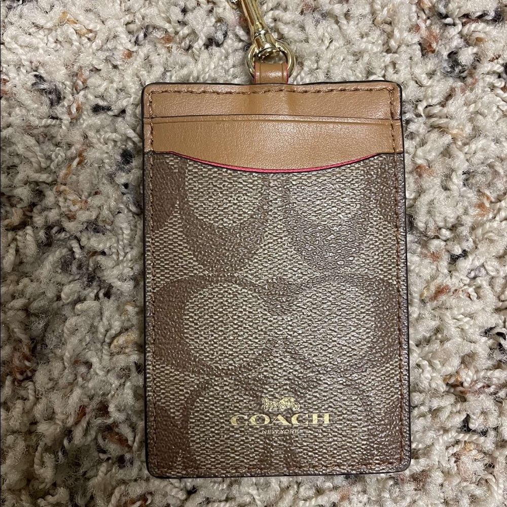 Coach lanyard